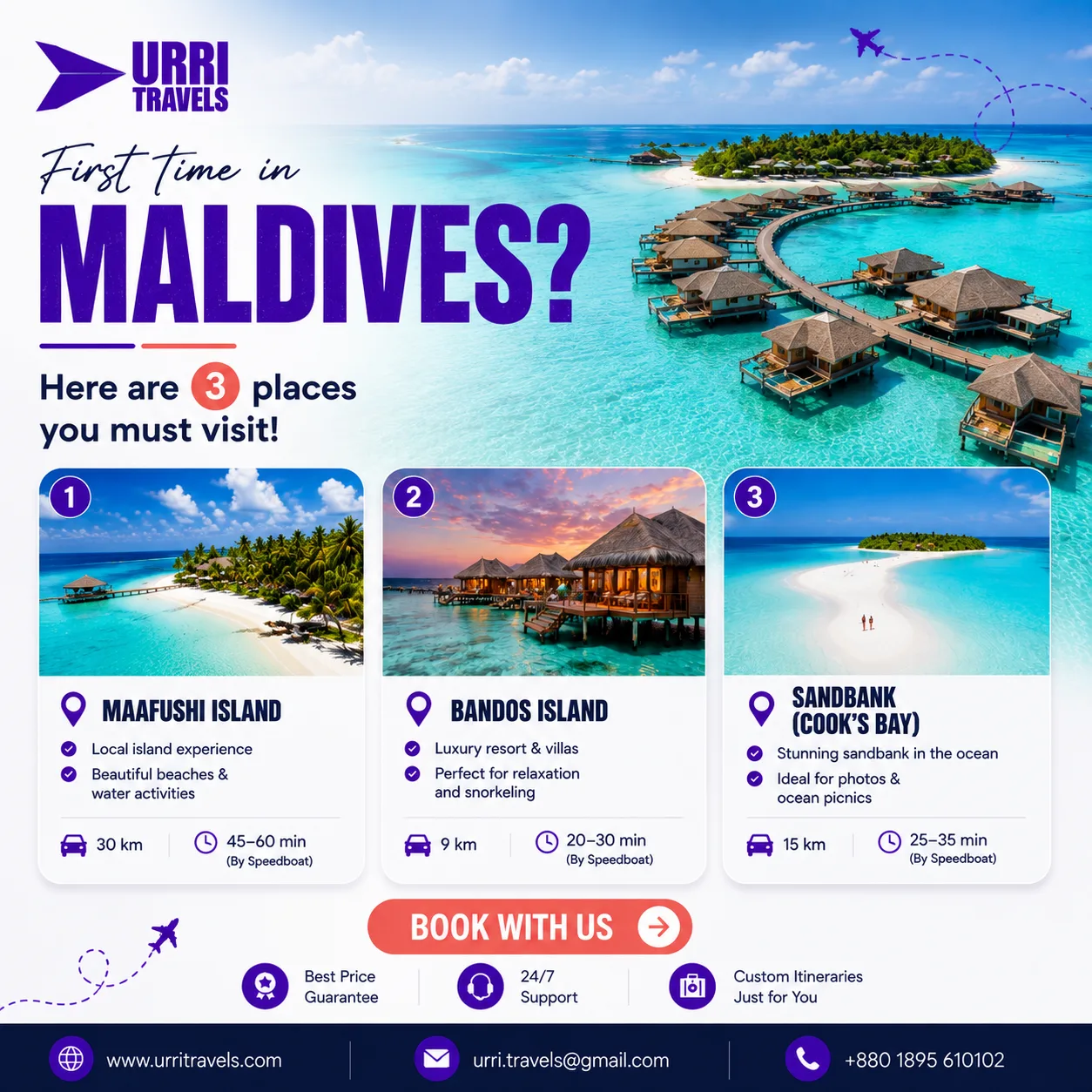 Maldives honeymoon